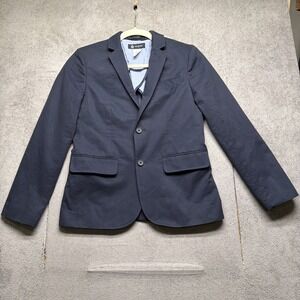 Crewcuts Thompson boys navy blazer suit jacket school uniform dress size 12